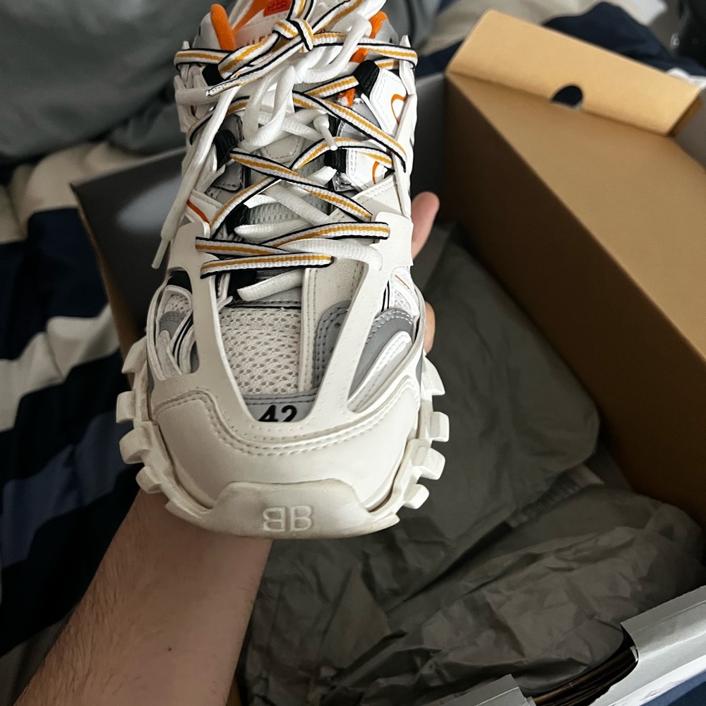 Balenciaga track white & orange - Picture 10 of 15